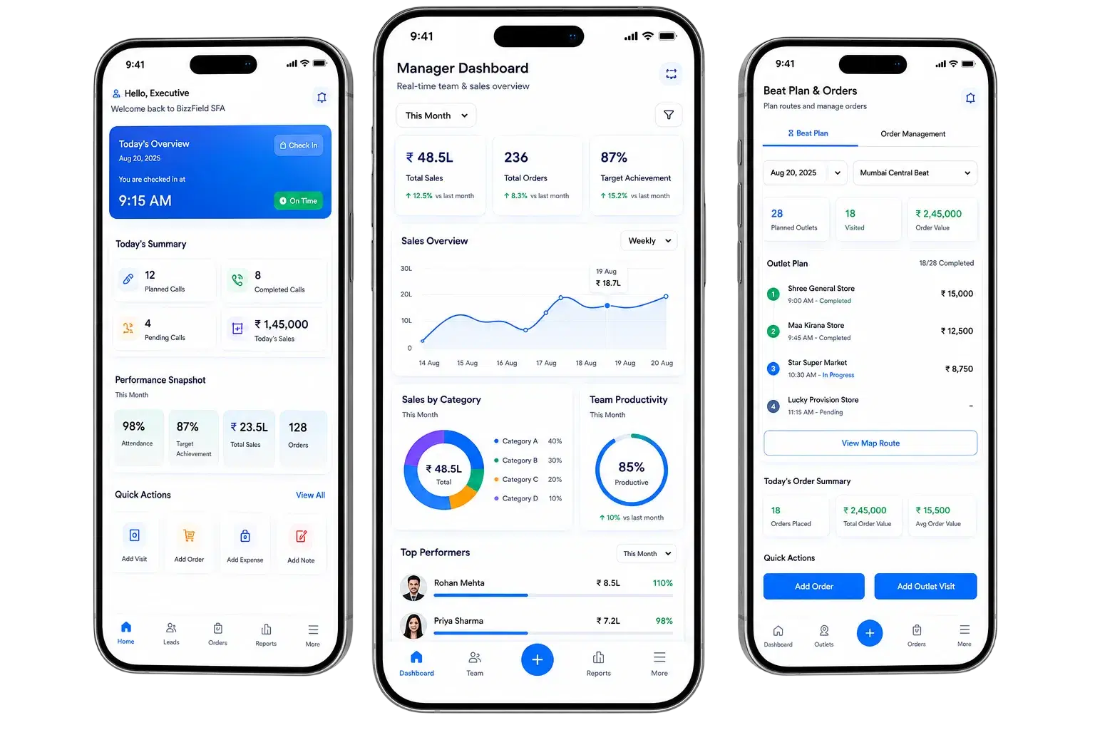 BizzField Mobile App