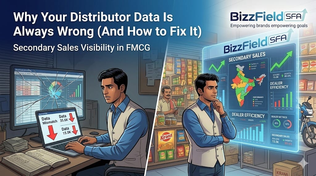 Secondary Sales Visibility in FMCG — Why Your Distributor Data Is Always Wrong (And How to Fix It)